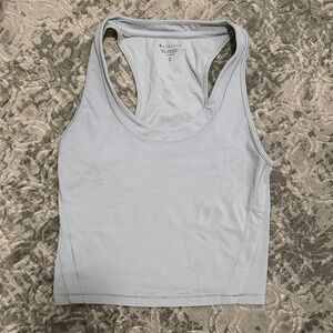 Athleta Women's Soft Gray Racerback Tank